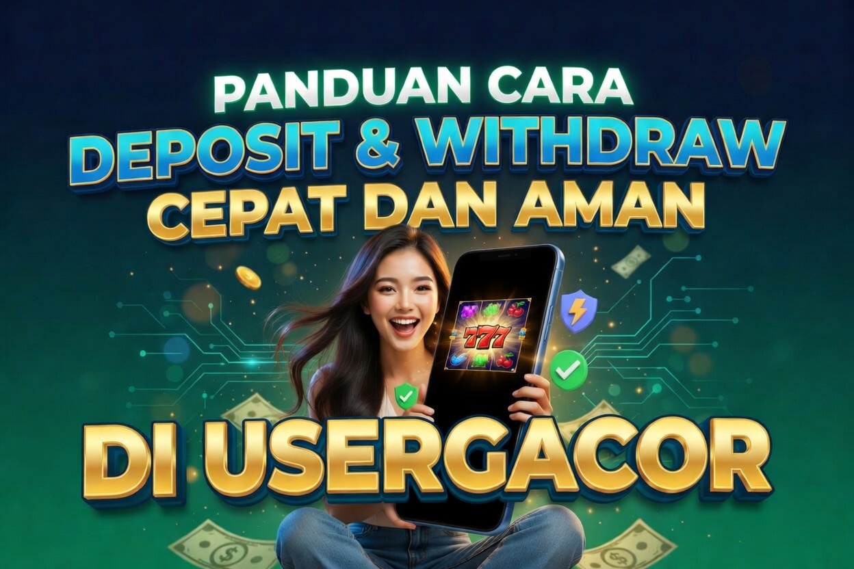 Panduan Cara Deposit & Withdraw Cepat dan Aman di Usergacor